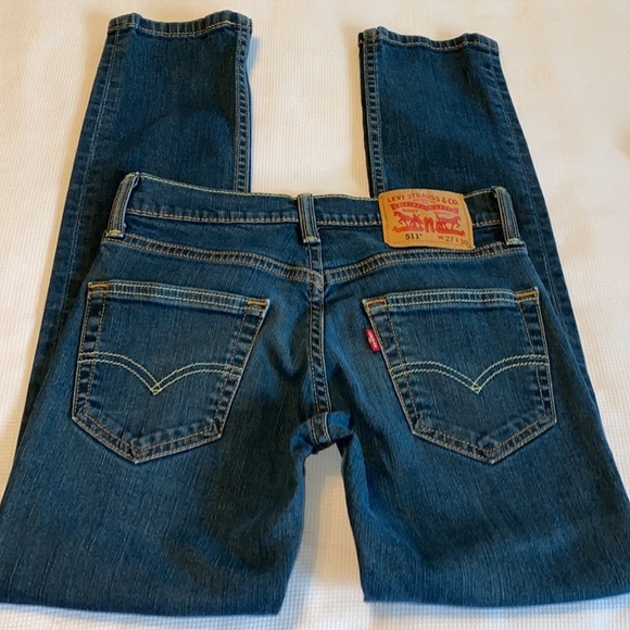 Levi Strauss & Co Woman’s 511 Heans Size W 27 L 30 Jeans - Picture 7 of 12